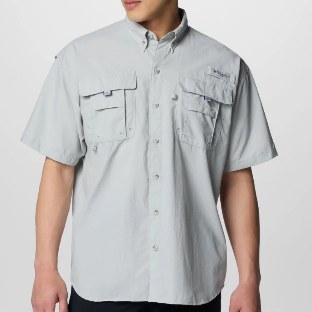 Columbia | Bahama Short Sleeve Shirt in cool grey